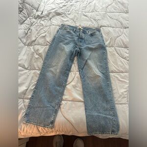 Madewell Low-Slung Straight jeans